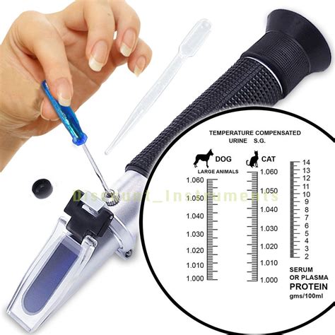 refractometer serum protein|pcv and total protein veterinary.